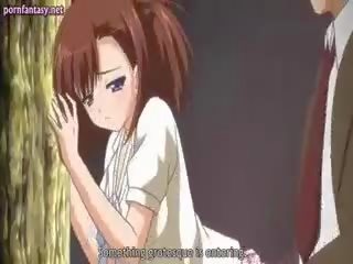 Teenager anime flittchen wird geschraubt