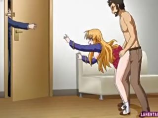 Blonde Hentai Babe Gets Fucked And Ass Fingered