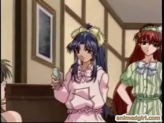 Roped anime seksas tryse dildoed putė