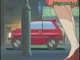 Anime cutie makakakuha ng natagos mahirap