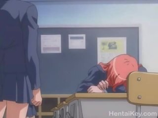 Hentai schoolgirl with cock