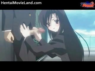 Innocent Anime Schoolgirl Blows Stiff Part4