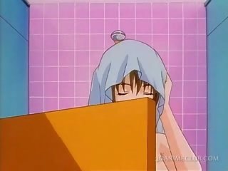 Sensual Hentai Siren Fantasizing About Sex In Shower