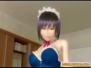 Anime transe stuepike spiser en kvinne