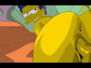 Simpsons पॉर्न homer बेकार है marge
