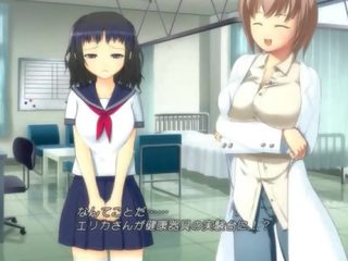 Anime mīļumiņš uz skola uniforma masturbācija vāvere