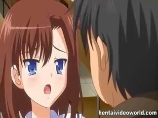 Anime koolitüdruk loses neitsilikkus