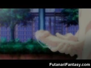 Futanari hentai nada transgender anime manga transgender kartun animasi zakar/batang zakar/batang transeksual air mani gila dickgirl khunsa
