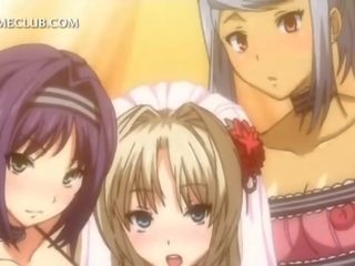 Anime threesome with two hotties fucked hardcore