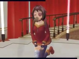 Megumin turns 18: mugt 60 fps x rated film video 90
