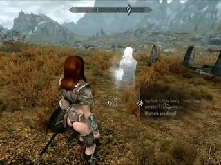 Skyrim sex film with ghots