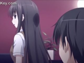 Anime meitene fucks viņa classmates dzimumloceklis par tuition