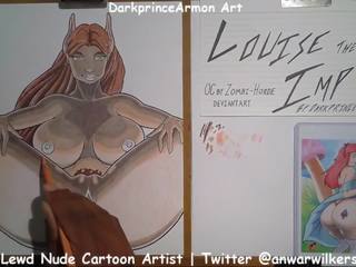 Coloring louise the imp at darkprincearmon taide: hd x rated video- 55
