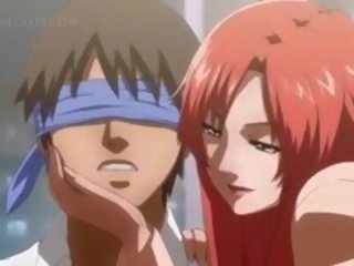 Slutty Anime Hottie Seducing Teen Stud For Threesome