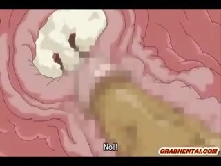 Bigboobs hentai kuum ratsutamine munn ja creampie