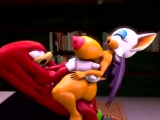Rouge and Knuckles 2: Free Knuckles and Rouge porn movie 70